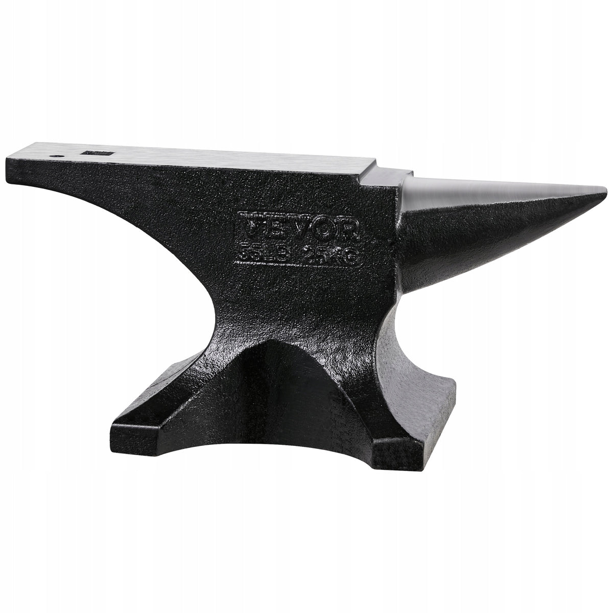 VEVOR 25KG HORN ANVIL STEEL BLACKSMITH ANVIL ROUND SOLID