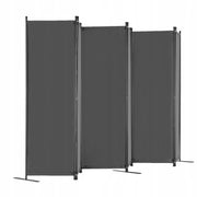 VEVOR 6-PANEL FOLDING ROOM DIVIDER SCREEN GREY