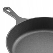VEVOR CAST IRON PAN SET 150 205 260 305 MM STRONG SET SILICONE