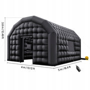 VEVOR 5X4X3.8M INFLATABLE PARTY TENT, BLACK, STURDY AND SPACIOUS