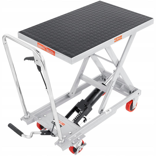 VEVOR 230 KG HYDRAULIC SCISSOR LIFT STRONG LIFTING TROLLEY