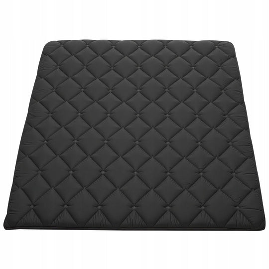 VEVOR FOLDING FUTON MATTRESS TATAMI 2032X1524X89MM BLACK PREMIUM