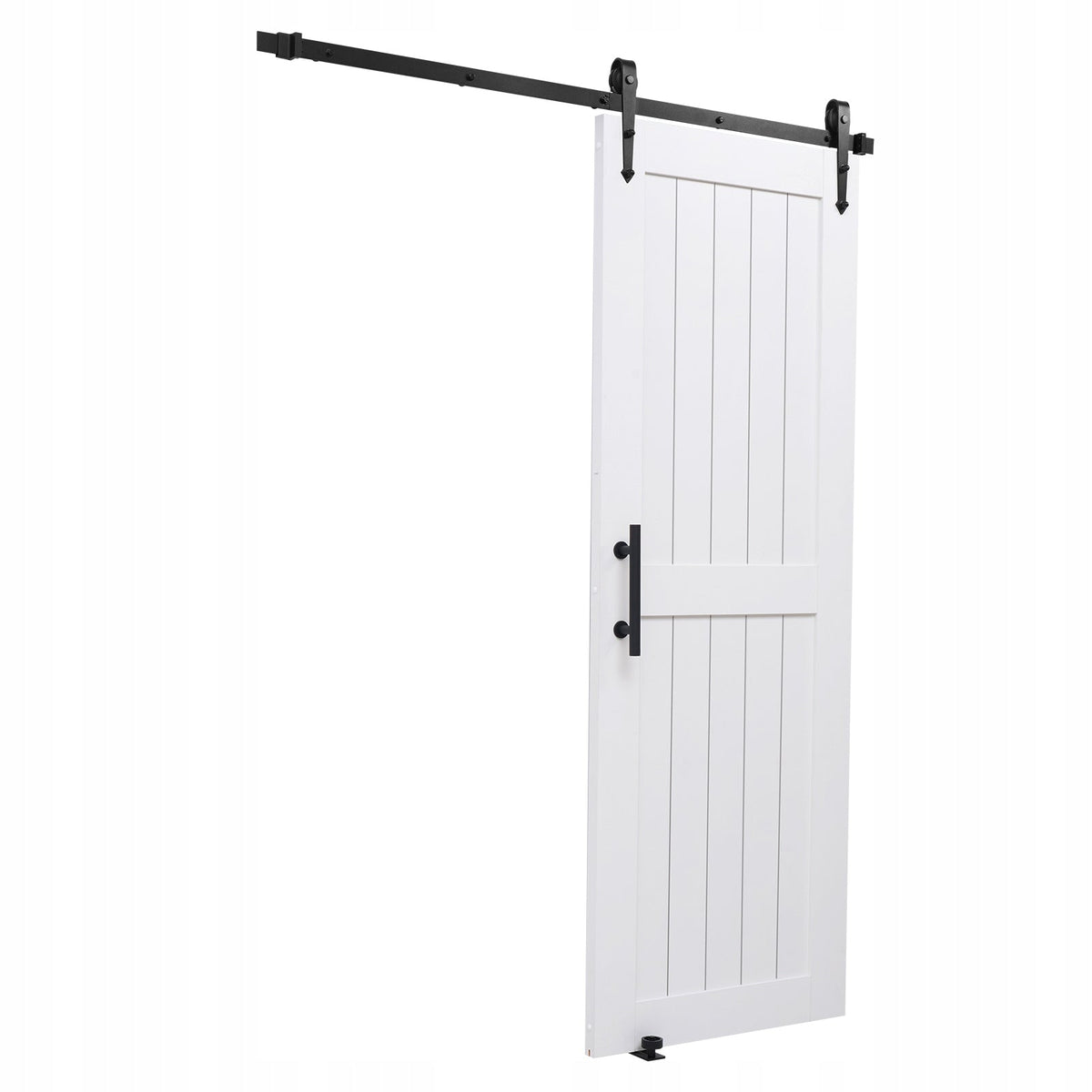 VEVOR 762X2134MM PROFESSIONAL BARN SLIDING DOOR SYSTEM WITH PANEL