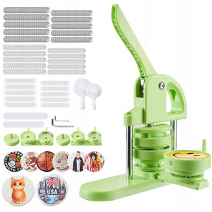 VEVOR 58 75 MM PROFESSIONAL BUTTON MAKING MACHINE 200 PCS SET
