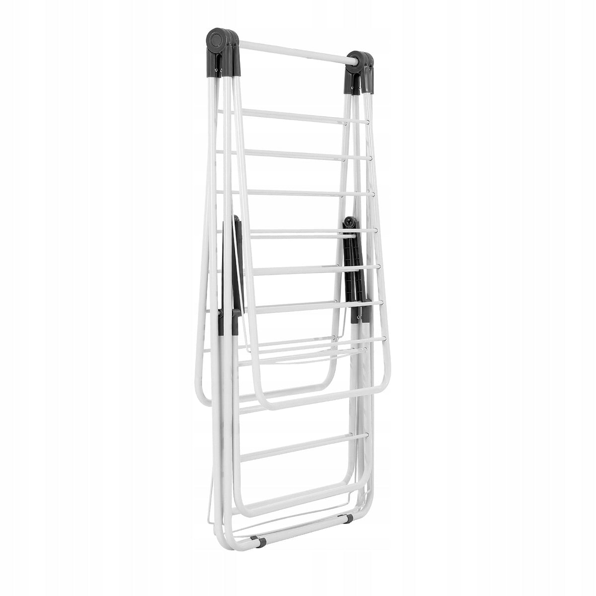 VEVOR 2-Tier Folding Clothes Drying Rack with Sock Clips, Heavy Duty