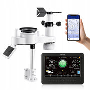 VEVOR PROFESSIONAL 7-IN-1 WI-FI WEATHER STATION WITH 7-INCH TFT DISPLAY