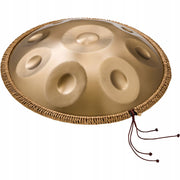 PROFESSIONAL VEVOR HANDPAN DRUM 55 CM 9 TONES 432 HZ D MINOR GOLD