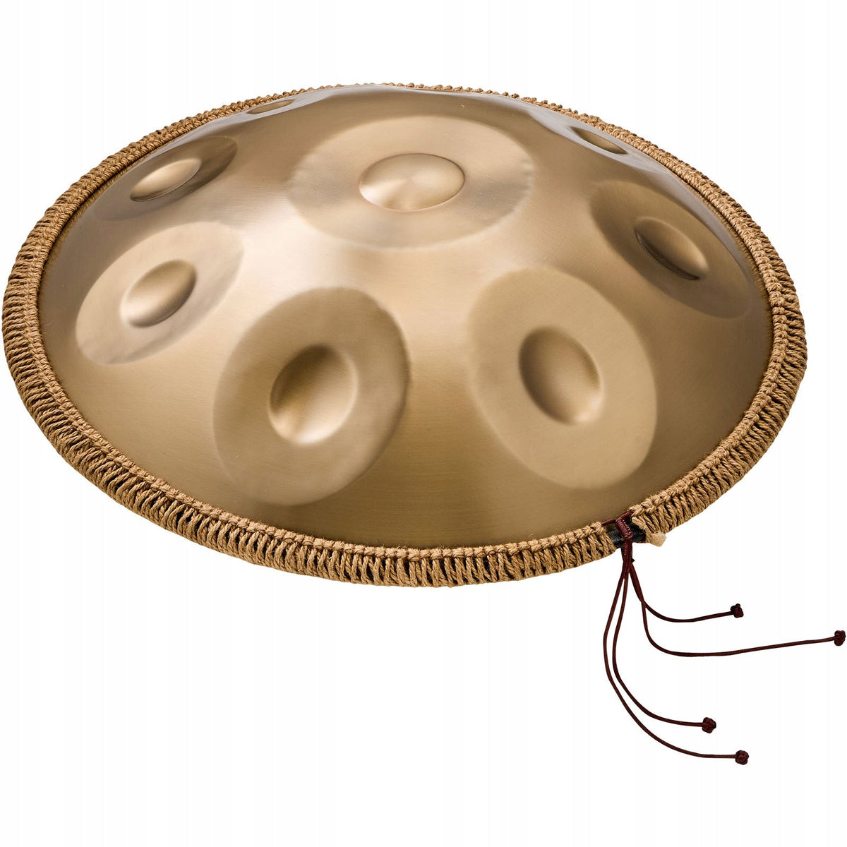 PROFESSIONAL VEVOR HANDPAN DRUM 55 CM 9 TONES 432 HZ D MINOR GOLD