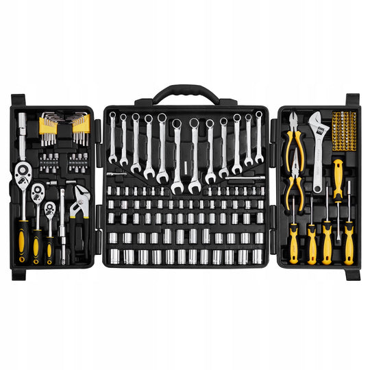 VEVOR 207-PIECE PREMIUM MECHANICAL TOOL SET 1/4" SOCKETS