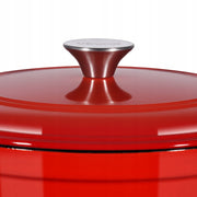 VEVOR 5.68L CAST IRON ENAMELED DUTCH OVEN FOR BAKING BREAD DURABLE SOLID