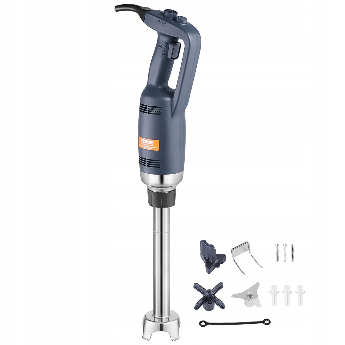 VEVOR HAND BLENDER 350W COMMERCIAL POWERFUL 12 INCHES SPEED ADJUSTMENT