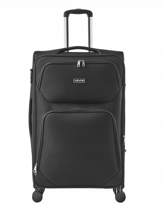 VEVOR EXPANDABLE 28-INCH SOFT SPINNER LUGGAGE WITH TSA