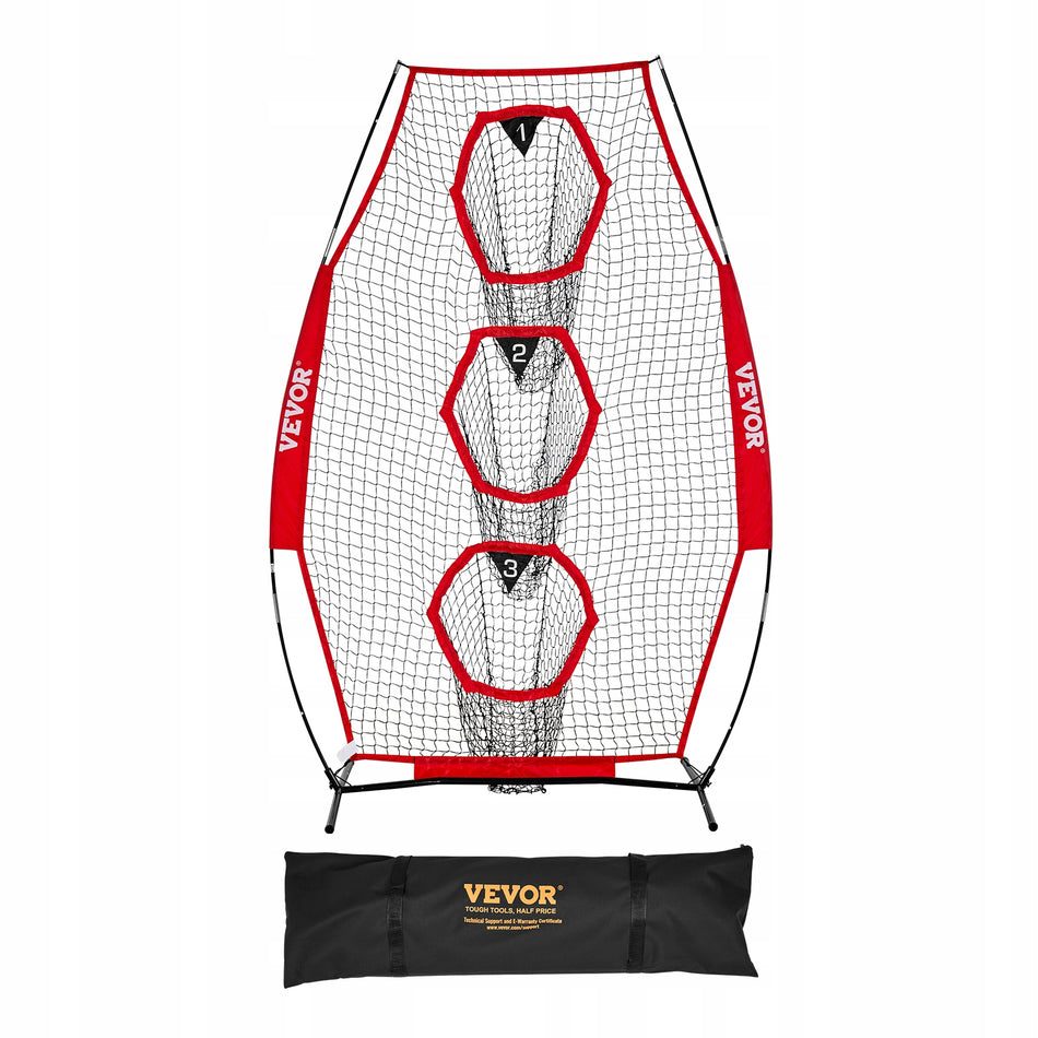 VEVOR FOOTBALL KICKING NET 168X77X245CM PROFESSIONAL