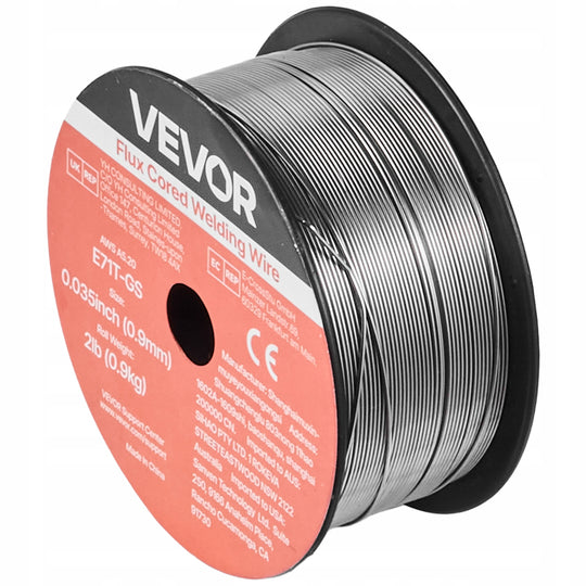 VEVOR FLUX-CORED WELDING WIRE MIG 0.9MM E71T-GS 0.9KG 3 ROLLS STRONG