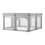 VEVOR 120X120 CM BABY PLAYPEN WITH ZIPPER DOOR STURDY