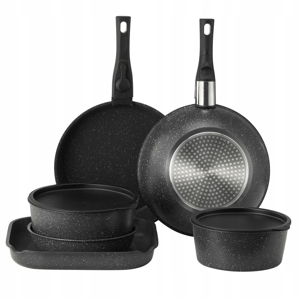 VEVOR 17-piece Induction Cookware Set Granite