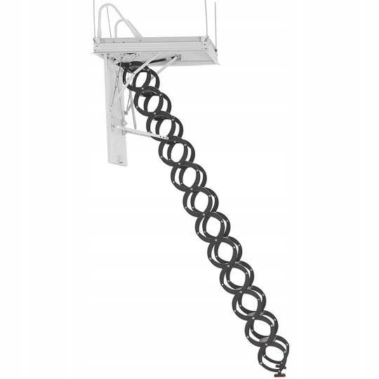 VEVOR SCISSOR ATTIC LADDER HYDRAULIC 299KG FOR CEILING 9.5-10.2FT