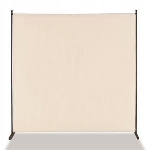 VEVOR PROFESSIONAL SINGLE PANEL ROOM DIVIDER BEIGE STURDY FRAME