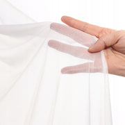 VEVOR Wedding Arch Flowers Kit White Silk Flower Drapes 4 PCS