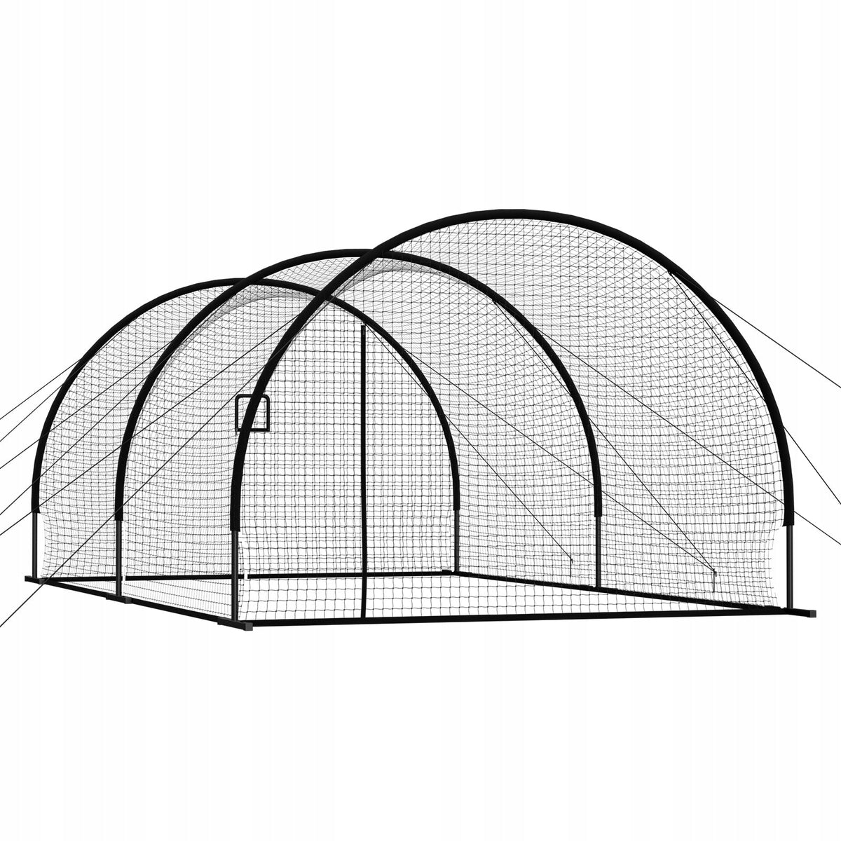 VEVOR 606 x 366 x 250 cm Professional Baseball Batting Cage Net