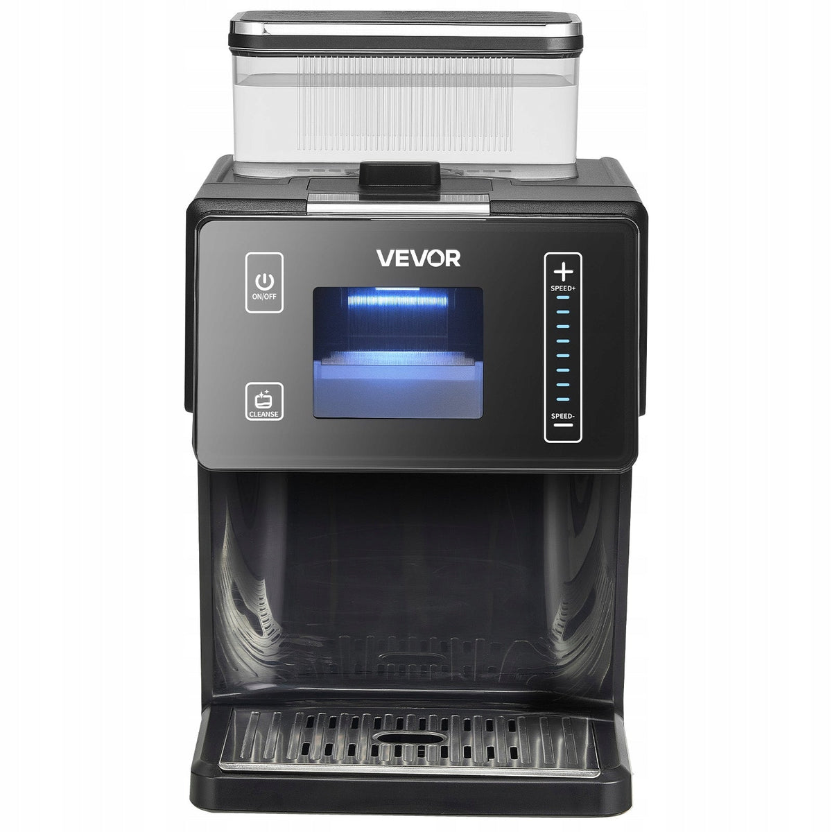 PROFESSIONAL VEVOR 20KG 24H SNOWFLAKE ICE MACHINE 8 SPEEDS