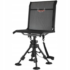 VEVOR FOLDING CAMPING FISHING CHAIR 360 ROTATING ADJUSTABLE STRONG