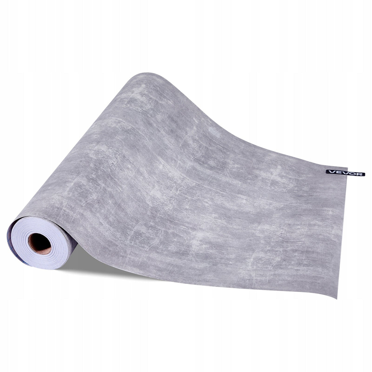 SELF-ADHESIVE WALLPAPER VEVOR 45CM X 15M PVC DARK GREY INDUSTRIAL STRONG
