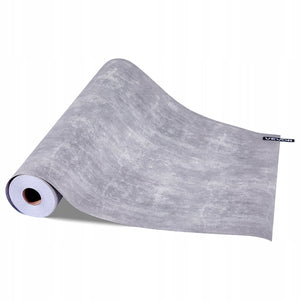 SELF-ADHESIVE WALLPAPER VEVOR 45CM X 15M PVC DARK GREY INDUSTRIAL STRONG