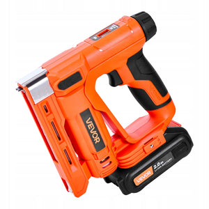 VEVOR CORDLESS ELECTRIC NAIL GUN 2-IN-1 STAPLER 18GA 20V