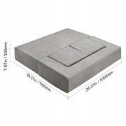 VEVOR MODULAR KIDS' PREMIUM SOFA 100X100X20CM CHENILLE FABRIC BLOCKS