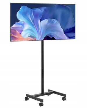VEVOR TV STAND 17-55 INCH STRONG ADJUSTABLE ON WHEELS