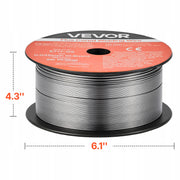 VEVOR FLUX-CORED WELDING WIRE MIG 0.9MM E71T-GS 0.9KG 3 ROLLS STRONG