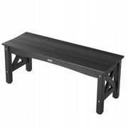 VEVOR GARDEN BENCH 113 CM LOAD CAPACITY 272 KG WEATHER RESISTANT