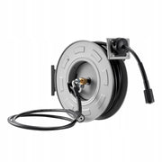 VEVOR 19.8M X 6.35MM STEEL PRESSURE WASHER HOSE REEL HEAVY DUTY