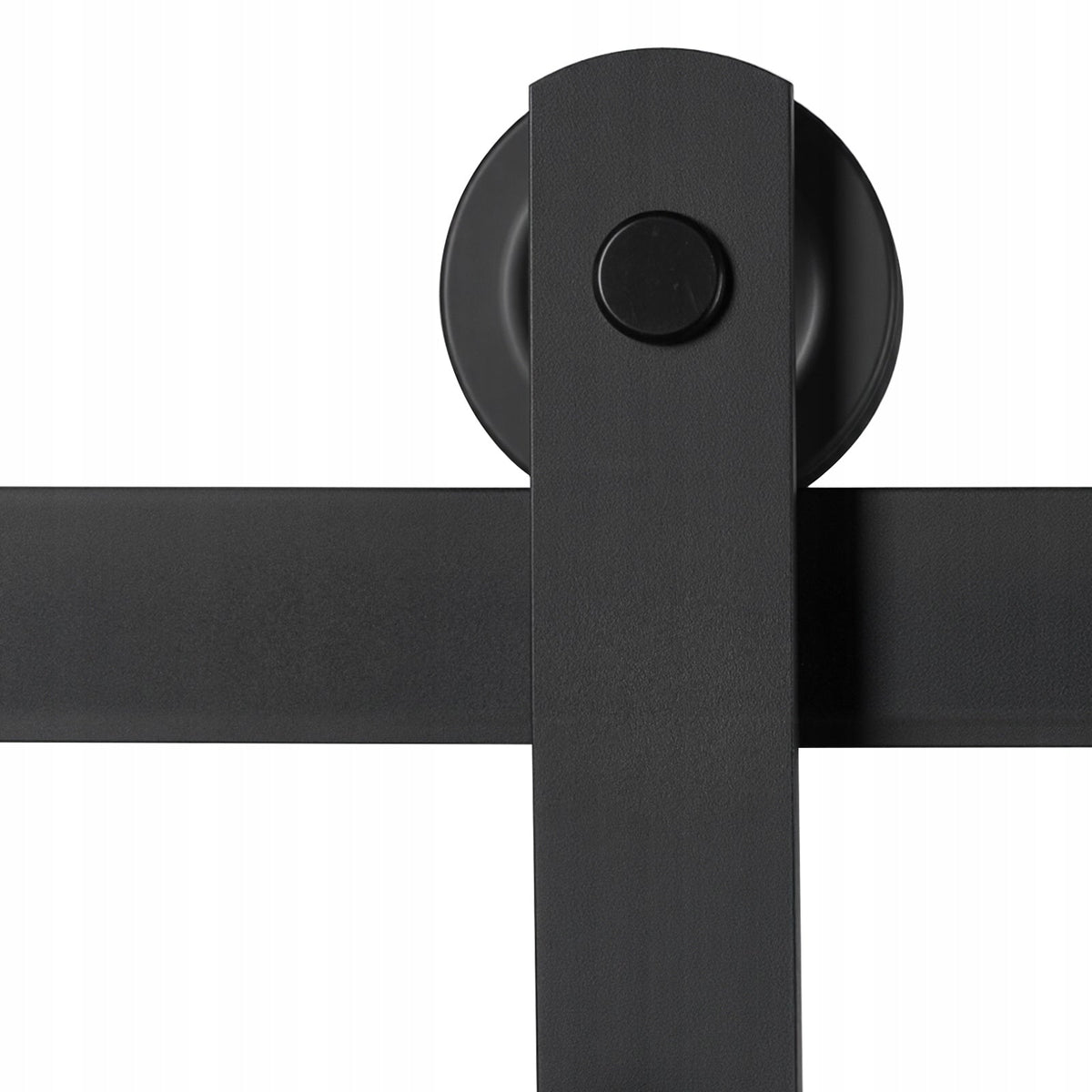 VEVOR 3M SLIDING DOOR SYSTEM BLACK HEAVY DUTY 150KG LOAD CAPACITY