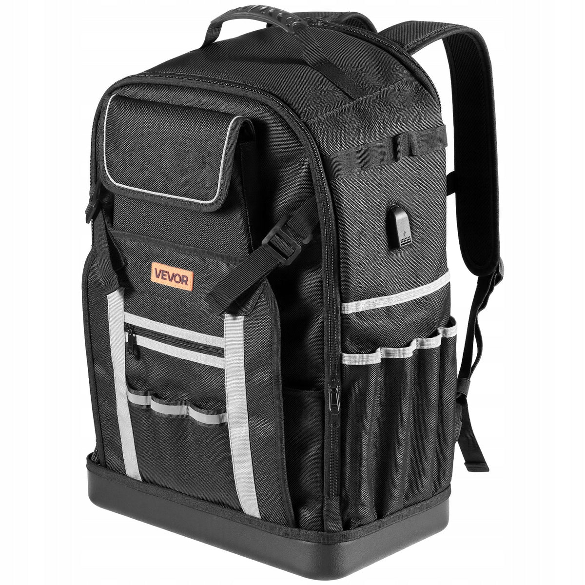 VEVOR TOOL BACKPACK 56 POCKETS STRONG ROBUST COMBINATION LOCK PORT