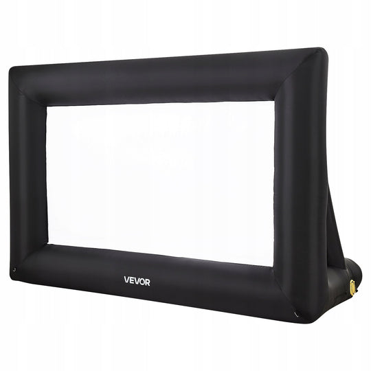 VEVOR INFLATABLE PROJECTOR SCREEN 14FT PREMIUM 600D LIGHTWEIGHT STABLE