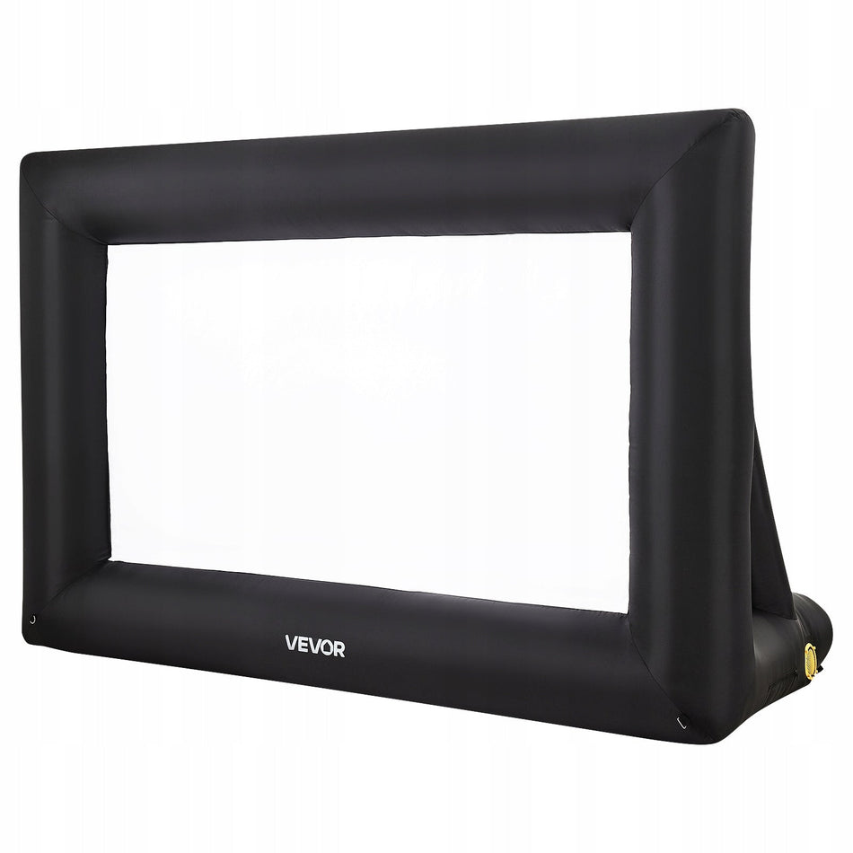 VEVOR INFLATABLE PROJECTOR SCREEN 14FT PREMIUM 600D LIGHTWEIGHT STABLE