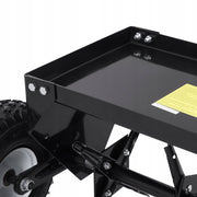 VEVOR tow-behind lawn aerator, 1275 x 980 x 885 mm