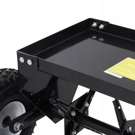 VEVOR tow-behind lawn aerator, 1275 x 980 x 885 mm
