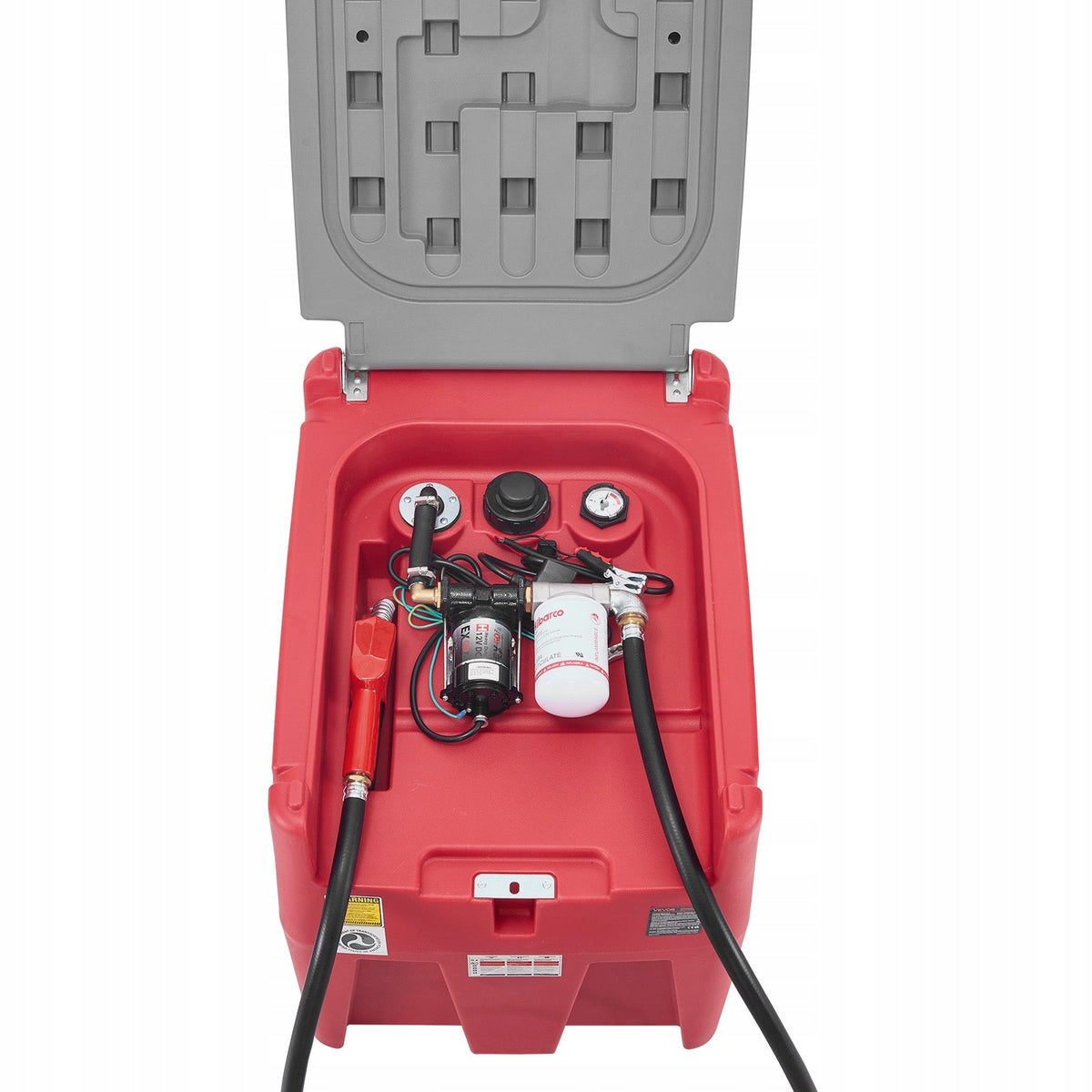 VEVOR 220 l mobile fuel tank with 12 V pump